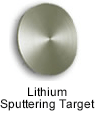 High Purity (99.999%) Lithium (Li) Sputtering Target